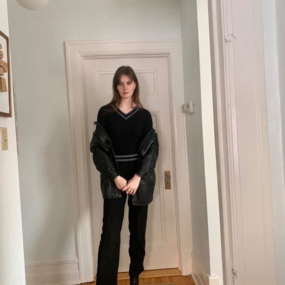 Laurence Roy leather jacket/Trenchcoat - Picture 6 of 8